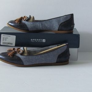 Sperry Top Sider Harper Shoes Navy, Size 5.5 M